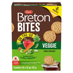 Breton Veggie Bites Pouches 6x22g