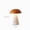 Orange, variante sur Birdeem Lampe de Table Champignon Rechargeable, Lampe de Chevet à DEL à Intensité Réglable, Veilleuse d'Ambiance Sans Fil, Lampe de Bureau à Commande Tactile pour Salon, Chambre et Chambre de Bébé