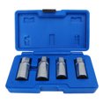 thumbnail image 2 of Screw Installer Kit, 6 8 10 12mm Sleeve  Tangsten Steel Impact  Durable Socket Stud Screw Extractor Tool  for Repair, 2 of 8