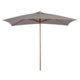 thumbnail image 1 of Outsunny Patio Umbrella, Sun Outdoor Umbrella with Bamboo Ribs for Garden, 1 of 10