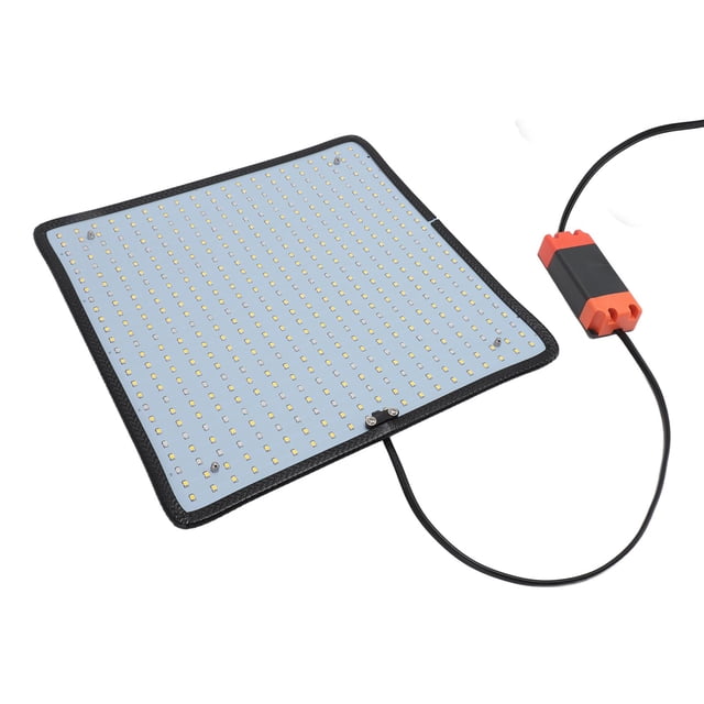 500LED 38W Lumière de Croissance à Spectre Complet, Applications Larges, Corde de Levage en Acier Inoxydable, 50000 Heures, Design d'Emballage de Bord