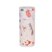WMQPNNS New Trending Christmas Paper Towels Kitchen Christmas Papertowels Oil Absorption and Xmas Paper Towels for Party Table Grease Proof Food Paper Food Snacks Paper Disposable Cleaning