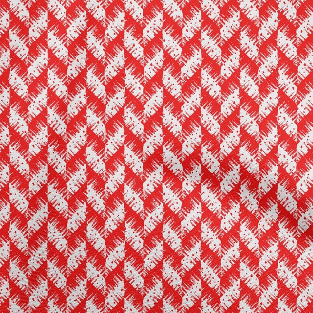 oneOone Rayonne Rouge Texture de Tissu Couture Projets d'Artisanat Imprimés de Tissu au Yard 56 Pouces de Large