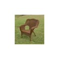 thumbnail image 1 of Pemberly Row Resin Patio Chair in Mocha (Set of 2), 1 of 7