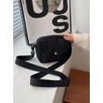 thumbnail image 2 of Mini Sac Carré à Rabat Minimaliste Sac d'École pour Filles Diplômées, Adolescentes, Étudiantes de Première Année, Élèves de Deuxième Cycle, Junior et Senior en Collège, Université et Lycée, Parfait pour l'Extérieur, les Voyages et la Rentrée Scolaire, 2 of 5
