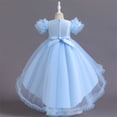 thumbnail image 5 of Robes Fille Robes Enfants Formelles pour Filles Robe Fille Bleu Ciel Robe Princesse Robe Tout-Petit Robes pour la Journée des Enfants pour Filles Mode Filles, 5 of 5