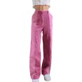 thumbnail image 2 of EYIIYE Pantalon Décontracté en Patchwork de Couleur Contrastante pour Femmes, 2 of 7