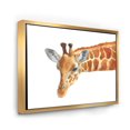 thumbnail image 2 of Designart Portrait d'Une Girafe IX ART MURAL À CADRE FLOTTÉ, 2 of 4
