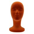 thumbnail image 1 of Flocking Foam Female Head Model Wig Hat Holder DIY Props Headwear Display Mold, 1 of 9