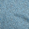 thumbnail image 1 of oneOone Cotton Poplin Medium Blue Fabric Abstract Sewing Material Print Fabric By The Yard 42 Inch Wide, 1 of 4