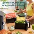 thumbnail image 3 of COSORI 9Qt Dual Basket Air Fryer, 10-in-1 Functions, 130 Recipes, Sync Cook & Finish, Dishwasher Safe for Easy Baking, Roasting, Reheating & Broiling, Perfect for Families., 3 of 4