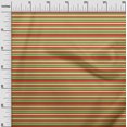 thumbnail image 2 of oneOone Polyester Lycra Pale Yellow Fabric Stripes Craft Projects Decor Fabric Printed By The Yard 56 Inch Wide, 2 of 4