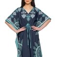 thumbnail image 4 of Moomaya Caftan pour Dames Tenue de Détente des Fêtes Robe Maxi Robes Africaines pour Femmes, 4 of 6