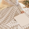 thumbnail image 4 of Sale Today Clearance! Soft and Thick Double-Layer Raschel Blanket, Winter Comfort Throw Blanket for Beds, Sofas, and Relaxation Spaces, Cozy Home Essential, 4 of 6