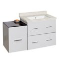 thumbnail image 1 of Imaginations Américaines 37.75 pouces W Vanity Set Blanc, 1 of 1