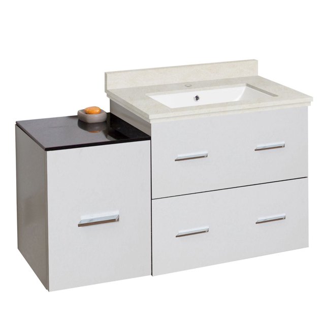 Imaginations Américaines 37.75 pouces W Vanity Set Blanc