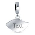 thumbnail image 3 of CHUANK Bling Jewelry Crystal Blue Evil Eye Protection Dangle Charm Bead .925 Sterling Silver, 3 of 4