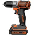 thumbnail image 2 of BLACK+DECKER 20V MAX Lithium Cordless Drill/Driver with Autosense, 2 of 6