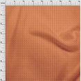 thumbnail image 3 of oneOone Cotton Poplin Orange Fabric Geometric Bandhani Sewing Craft Projects Fabric Prints By Yard 42 Inch Wide, 3 of 4