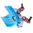 thumbnail image 2 of Akozon Twin Fans Motor Cooling Radiator, Aluminum And Plastic Twin Fans Motor Heat Sink For ARRMA For 1/8 X‑maxx For Summit E‑, 2 of 8