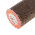 thumbnail image 4 of Rouleau de Fil Ciré Rond pour Couture Durable, Café, 0,65 mm, 4 of 7