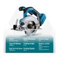 thumbnail image 4 of 5 Inch 125mm Brushless Cordless Electric Circular Saw 0° To 45° Adjustable Wood Cuttiing Machine, 4 of 7