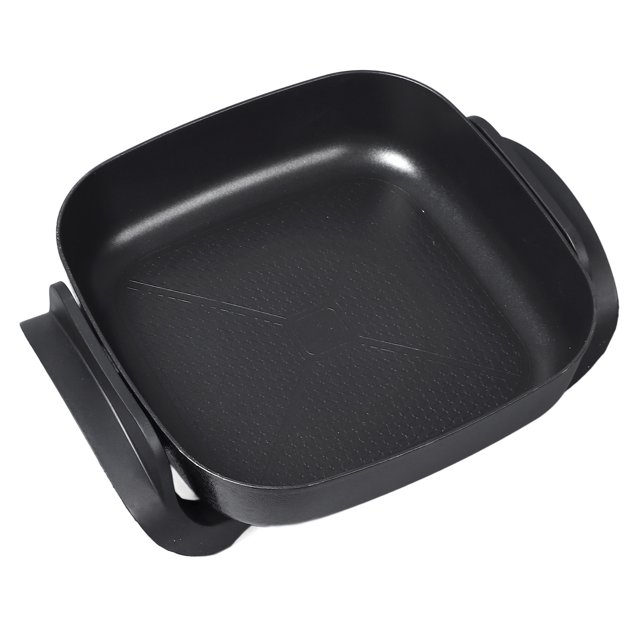 Electric Hot Pot, Easy Cleaning Rapid Heat Up Large Capacity US Plug 110V Electric Frying Pan for Kitchen
