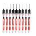 thumbnail image 2 of TopLLC Permanent Markers Carpenter Ink Marker Pens Upgrade Colorful Carpenter Pen Construction Markers Marking Tool For Bathroom Woodworking 4 Color 3ml Marker pen, 2 of 2
