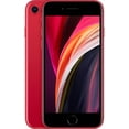 thumbnail image 1 of Restored Apple iPhone SE 2nd Gen (2020) - 64GB – Red – 12MP Rear & 7MP Front Camera - Fully Unlocked Smartphone - Excellent Condition, 1 of 1