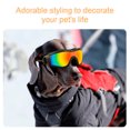 thumbnail image 3 of Dog Goggles, Dog Sunglasses UV Proof Explosion Resistant Comfortable Adjustable Lens Strap  for Cycling Red Lens,Grey Lens,Transparent Lens,Silver Lens, 3 of 7