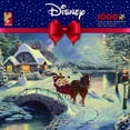 thumbnail image 2 of Ceaco: Thomas Kinkade - Disney: Mickey and Minnie's Evening Sleigh Ride 1000 Piece Puzzle, 2 of 3
