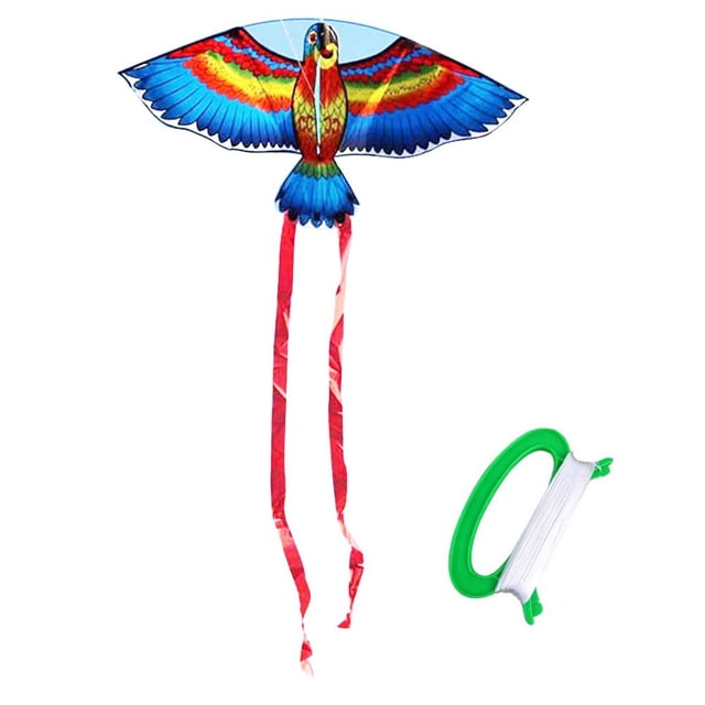 EIMELI Cerfs-Volants d'Animaux de Dessin Animé en Fibre de Verre Adaptés aux Enfants Cerf-Volant Jouets d'Activité Extérieure pour Enfants Bleu
