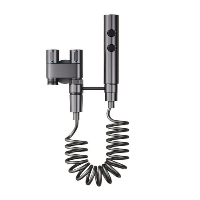 Hygienic Shower For Bathroom Toilet Bidet Shower Head, Double Outlet Angle Valve One In Two Out Water Cleaning Sprayer ,Built To Last