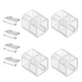 thumbnail image 1 of Uxcell 4 Set Tape Dispenser Core and Blade, Replacement Core and Replacement Blade for 8808/8809 Tape Dispenser for Home Office Warehouse Wrapping Packaging Mailing Shipping, 1 of 7