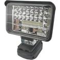 thumbnail image 2 of 3/5/8 Inch LED Work Light for Makita 14.4/18V Lithium Super Bright Adjustable Jobsite Light with USB Port Portable Handheld Flashlight for Camping Hiking Emergency, 2 of 9