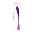thumbnail image 3 of Kyusrd 410 Titanium Plated Stainless Steel Cream Knife Spatula Oil Scraper Cheese Knife, 3 of 5