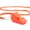 Orange, variant on GOGO 10 Pcs Sport Referee Classic Whistle Plastic Pea-Less security Whistle, 3 Colors Available-Red