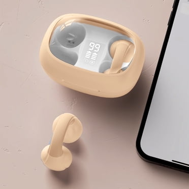 Tyidzon Wireless Bluetooth Earphone Clip On Conduction High S-ound Quality Long Range Sports Smart Earphone