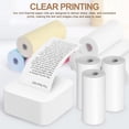 thumbnail image 4 of SHISUYAN 13 Rolls Thermal Paper Colorful Printer Paper Adhesive Thermal Paper Pocket Printer Plain Printing Paper Sticky Printer Paper, 4 of 8