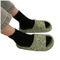 thumbnail image 4 of Cloud Slides for Women Cute Cartoon Print Shower Slippers Comfort Quick Drying Bath Sandals Soft Platform Sandals, 4 of 5