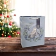 thumbnail image 2 of Holiday Time Large Blue Owl Christmas Paper Gift Bag, 2 of 5