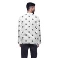 thumbnail image 4 of Atasi Kurta Décontractée Imprimée à Col Chinois Chemise Ethnique Kurta Courte pour Homme Tunique, 4 of 5