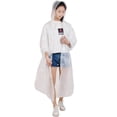 thumbnail image 2 of Coofit Rain Poncho Disposable Adult Waterproof Raincoat Emergency Poncho for Travel, 2 of 6