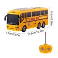 thumbnail image 3 of karymi Four Way LED Simulation Bus Children's Travel Bus Remote Control Bus Toy Car Model Toy Gifts for Women, 3 of 6