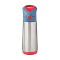 thumbnail image 1 of b.box - 16.9 oz Insulated Water Bottle: Keeps Drinks Cold up to 15 Hours, Warm up to 8 Hours. Triple Wall Stainless Steel Kids Water Bottle. Dishwasher Safe, 1 of 9