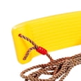 thumbnail image 2 of Siège de Balançoire Robuste avec Cordes Ajustables - Limite de Poids de 330 Lb - Accessoires de Remplacement pour Balançoire de Terrain de Jeu (Jaune), 2 of 5
