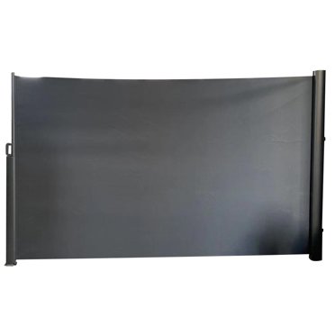 F. Corriveau International - Outdoor Retractable Side Awning, 55" x 118", Aluminum Frame