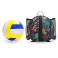 thumbnail image 3 of maytalsory Basketball Bag Backpack Waterproof Mesh Pockets for Football Volleyball leaf, 3 of 8