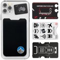 thumbnail image 1 of Gecko Travel Tech Phone Wallet - Stick On Card Holder Wallet for Cell Phones - Adhesive Card Pocket - MOUNTAIN, 1 of 4