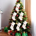thumbnail image 4 of Knitted Hosiery Wool Hosiery Embroidered Letter Children's Candy Gift Bag Christmas Stocking Gift Bag, 4 of 4
